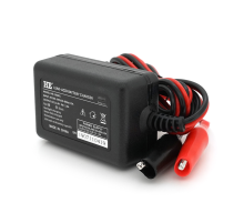 Автоматичне ЗУ для акумулятора HE 12V, 100-260V, 1A, LCD, клеми (AGM/Gel/Lead)