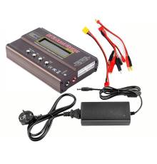 Універсальне ЗУ SevenChip B6ACV3, 11-18V, 100-240V, 0,1-6A, LCD, балансир, від 1 до 16 осередків, клем (LiPo/LiIon/LiHv/NiMH/NiCd/Pb)