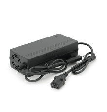 Зарядний пристрій Jinyi для акумуляторів Li-ion 48V2A(54,6V),13S,штекер Triangle plug (T-tipe/IEC/C13 N+L-),з індикацією,BOX