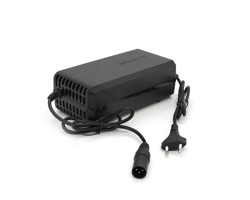 Зарядний пристрій Jinyi для акумуляторів Li-ion 48V6A(54,6V),13S,штекер 3-pin GX12 8mm (1+/2-),з індикацією,BOX
