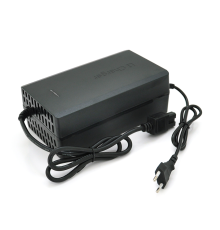 Зарядний пристрій Jinyi для акумуляторів Li-ion 48V8A(54,6V),13S,штекер Triangle plug (T-tipe/IEC/C13 N+L-),з індикацією,BOX