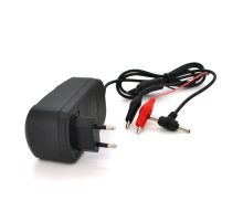 Автоматичний ЗП для акумулятора 6V/9V/12V,100-240V,2A, роз'єм живлення DC(5,5*2,5/2,5*0,7),клеми(AGM/GEL/Lead)