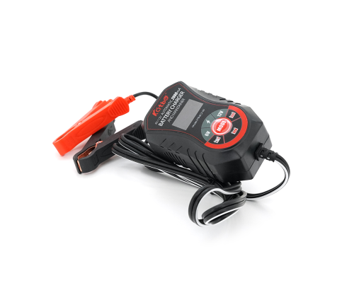 Автоматичне ЗУ для акумулятора, Katbo KTB-BC2109 6V/12V, 210-240V, LCD, клеми (AGM/Gel/Lead)
