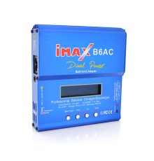 Універсальне ЗУ iMAX B6, 12V, 220-240V, 0,1-5A, LCD, балансир, від 1 до 15 осередків, клем (AGM/GEL/Li-Ion/LiFePO4/NiCa/NiMH)