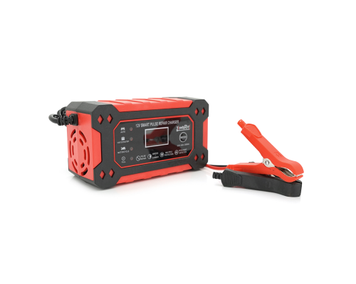 Імпульсне ЗУ для акумуляторів RJTianye, 6V/12V,100-240V, 2A,LCD, клеми(AGM/GEL,Lead)