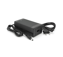 Зарядний пристрій акумуляторів LiFePO4 12V (14.6V), 4S,10A, штекер 5.5*2.5, з індикацією, 133х67х45mm, 0.3kg
