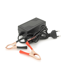 Зарядний пристрій акумуляторів LiFePO4 12V (14.6V),4S,2A, з крокодилами, LED-індикація