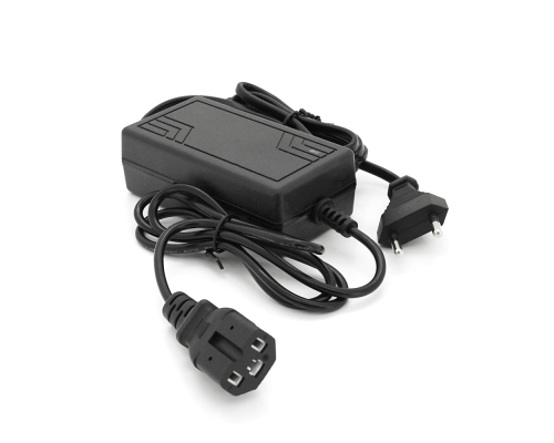 Зарядний пристрій для акумуляторів LiFePO4 12V(14,6V),4S,1,5A, штекер Triangle plug (T-tipe/C13/IEC). з індикацією