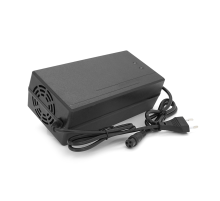 Зарядний пристрій Jinyi для акумуляторів LiFePo4 48V(58,4V),16S,8A,штекер 3-pin,з індикацією,BOX