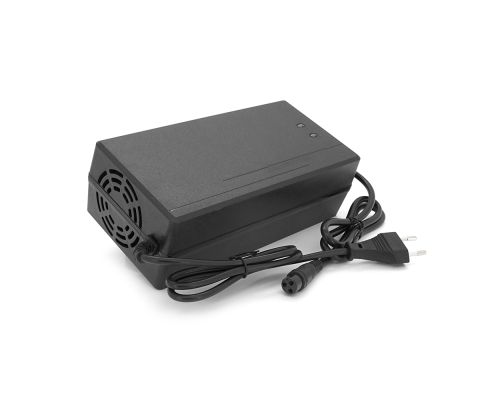 Зарядний пристрій Jinyi для акумуляторів LiFePo4 48V(58,4V),16S,8A,штекер 3-pin,з індикацією,BOX