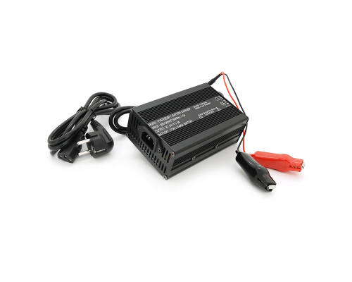Зарядний пристрій для акумуляторів LiFePo4 72V(87,6V),24S,3,5A,+ крокодили,135x90x50mm, 0,6 кг Зарядний пристрій для акумуляторів LiFePo4 72V(87,6V),24S,3,5A,+ крокодили,135x90x50mm, 0,6 кг