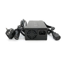 Зарядний пристрій для акумуляторів LiFePO4 12V(14,6V),4S,10A, штекер Triangle plug (T-tipe/C13/IEC). 137x90x50mm