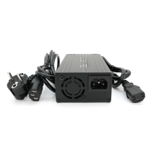 Зарядний пристрій для акумуляторів LiFePO4 12V(14,6V),4S,10A, штекер Triangle plug (T-tipe/C13/IEC). 137x90x50mm