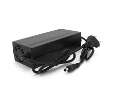 Зарядний пристрій для акумуляторів LiFePo4 36V(43.8V),12S,3A,штекер 5.5*2.5,з індикацією,BOX