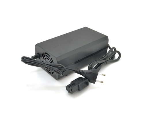 Зарядний пристрій Jinyi для акумуляторів LiFePO4 12V(14,6V),4S,10A,штекер Triangle plug (T-tipe/C13/IEC). з індикацією,BOX