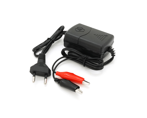 Зарядний пристрій акумуляторів LiFePO4 12V (14.6V), 4S, 1.3A, з крокодилами, LED-індикація