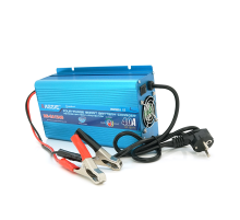Зарядний пристрій RAGGIE RG-CA1240A для акумулятора 12V-40A, крокодили, Q12