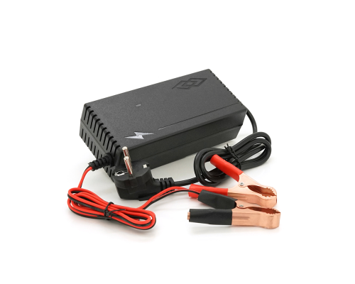 Зарядний пристрій для акумуляторів Li-ion 12V (12,6V),3S,10A, з коркодилами, індикація