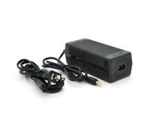 Зарядний пристрій QiSuo QS-SJT-65E для акумуляторів Li-ion 12V (12,6V pin5.5x2.1 + перехідник, BOX