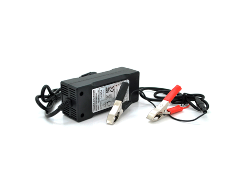 Зарядний пристрій Merlion для акумуляторів LiFePO4 12V(14,6V),4S,5A-60W + крокодили,BOX