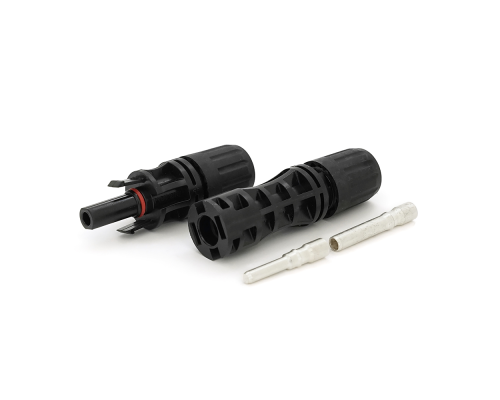 Конектор MC4 Risin, 1500V, 65A, мідна суцільна клема, під переріз 1.5-10mm2, 0.5mmΩ, вогнестійкість UL94-VO, IP68 Q500 Black Конектор MC4 Risin, 1500V, 65A, мідна суцільна клема, під переріз 1.5-10mm2, 0.5mmΩ, вогнестійкість UL94-VO, IP68 Q500 Black