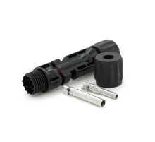 Конектор MC4 V-TAC, 1000V, 30A, луджений-мідний під затискач, під переріз 2.5-6mm2, <0,35 mΩ, IP67, -40℃~85℃, для монтажу сонячних систем, Black Конектор MC4 V-TAC, 1000V, 30A, луджений-мідний під затискач, під переріз 2.5-6mm2, <0,35 mΩ, IP67, -40℃~85℃, для монтажу сонячних систем, Black
