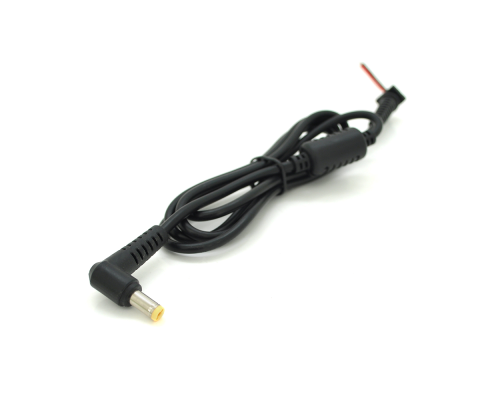 Кабель (Acer, Liteon) 5,5х1,7, 1 ферит, довжина 1,2 м прямий штекер 90°