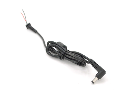 Кабель 5,5х2,5 (asus, toshiba, lenovo), 1 ферит, довжина 1,2 м штекер 90 ° Кабель 5,5х2,5 (asus, toshiba, lenovo), 1 ферит, довжина 1,2 м штекер 90 °