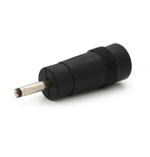 Перехідник DC 5.5x2.1mm (мама) - 3.0х1.1mm (тато) Black