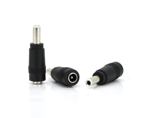 Перехідник DC 5.5x2.1mm (мама) - 5,5х2,5mm (тато) White Перехідник DC 5.5x2.1mm (мама) - 5,5х2,5mm (тато) White