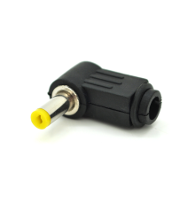 Перехідник DC 4.8x1.7mm (тато) під пайку, штекер 90°