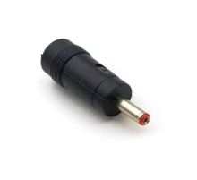 Перехідник DC 5.5x2.1mm (мама) - 3.5х1.35mm (тато) Red