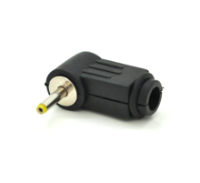 Перехідник DC 2.5x0.7mm (тато) під пайку, штекер 90°