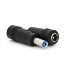 Перехідник DC 5.5x2.1mm (мама) - 5.5х2.1mm (тато) Blue