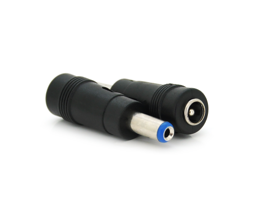 Перехідник DC 5.5x2.1mm (мама) - 5.5х2.1mm (тато) Blue Перехідник DC 5.5x2.1mm (мама) - 5.5х2.1mm (тато) Blue