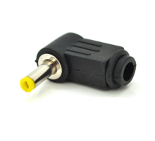 Перехідник DC 4.0x1.7mm (тато) під пайку, штекер 90°