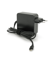 Блок живлення MERLION NEW для ноутбука LENOVO 65W штекер Type-C, довжина 0,9м + кабель живлення