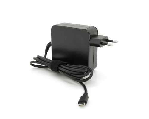 Блок живлення MERLION NEW для ноутбука LENOVO 65W штекер Type-C, довжина 0,9м + кабель живлення