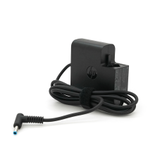 MERLION NEW power supply for HP laptop 19.5V 3.33A (65 W) plug 4.5*3.0mm, length 0.9m + power cable