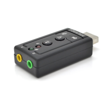 Контролер USB-sound card (7.1) 3D sound (Windows 7 ready), OEM
