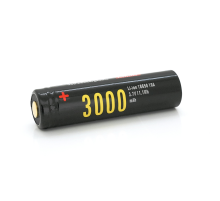 Акумулятор Li-Ion Soshine 18650 18650USB-3.7-3000, microUSB, 3000mAh, 5A, 4.2/3.6/2.75V, Black